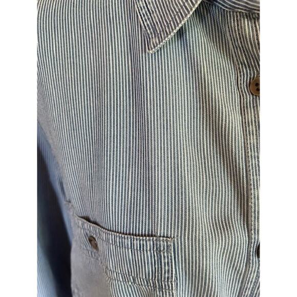 Chaps Women’s Utility Shirt, 1X - Picture 3 of 6